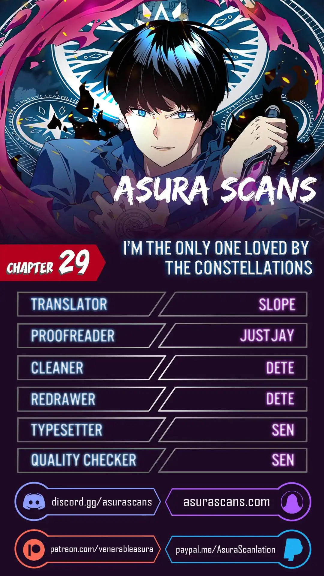 I'm the Only One Loved by the Constellations! Chapter 29 1